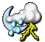Chance of thunder- showers