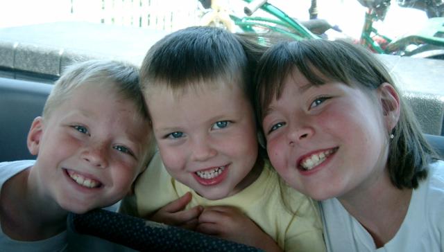 Going camping - July 2003